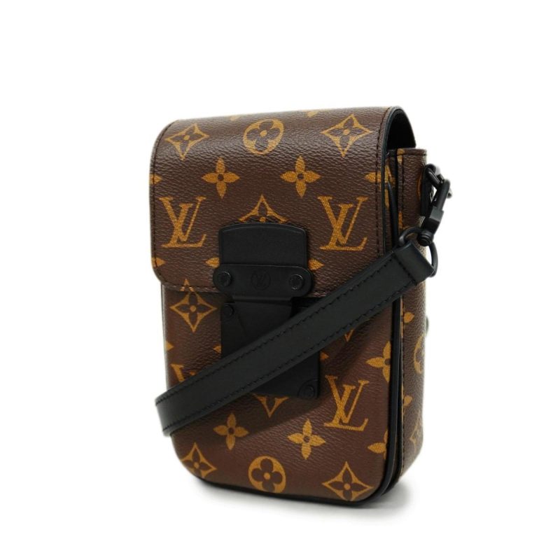 Louis Vuitton Portefeuille  Canvas Shoulder Bag - Barde