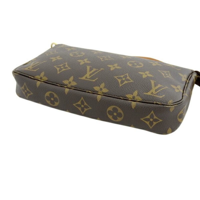 Louis Vuitton Pochette Accessoire  Canvas Clutch Bag - Barde - Image 3
