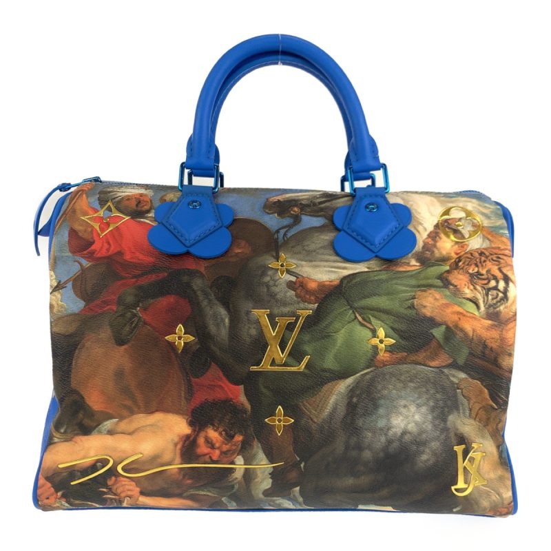 Louis Vuitton Speedy 30 Rubens Jeff Koons Handbag - Barde - Image 2