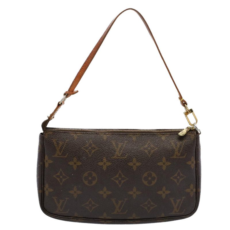 Louis Vuitton Pochette Accessoire  Canvas Clutch Bag - Barde - Image 2