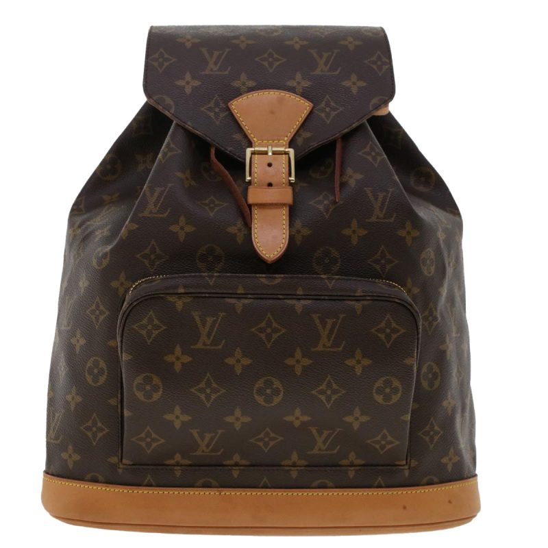 Louis Vuitton Montsouris  Canvas Backpack Bag - Barde