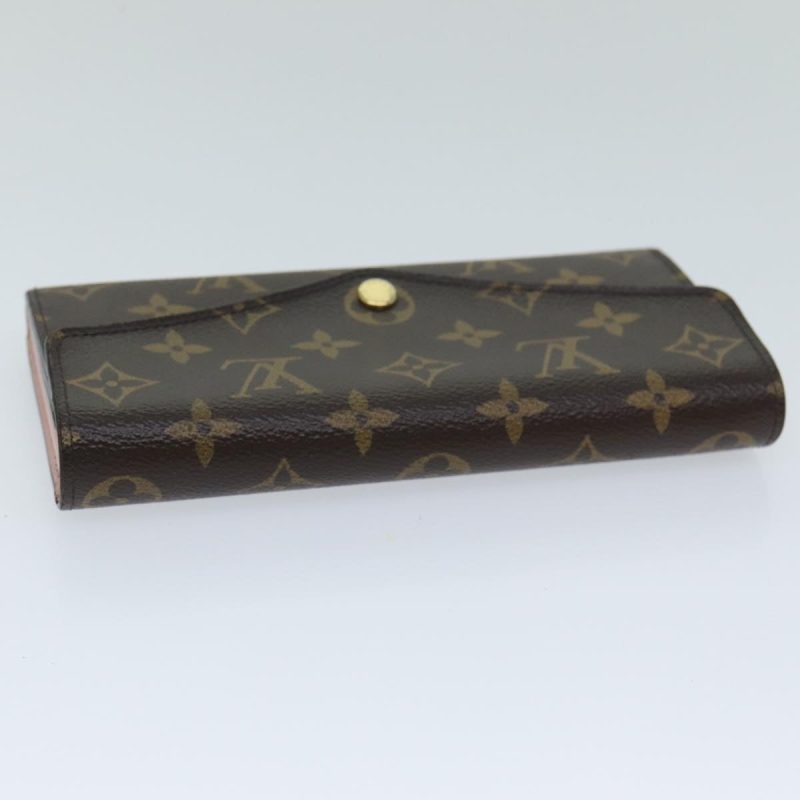 Louis Vuitton Portefeuille Sarah  Canvas Wallet - Barde - Image 4