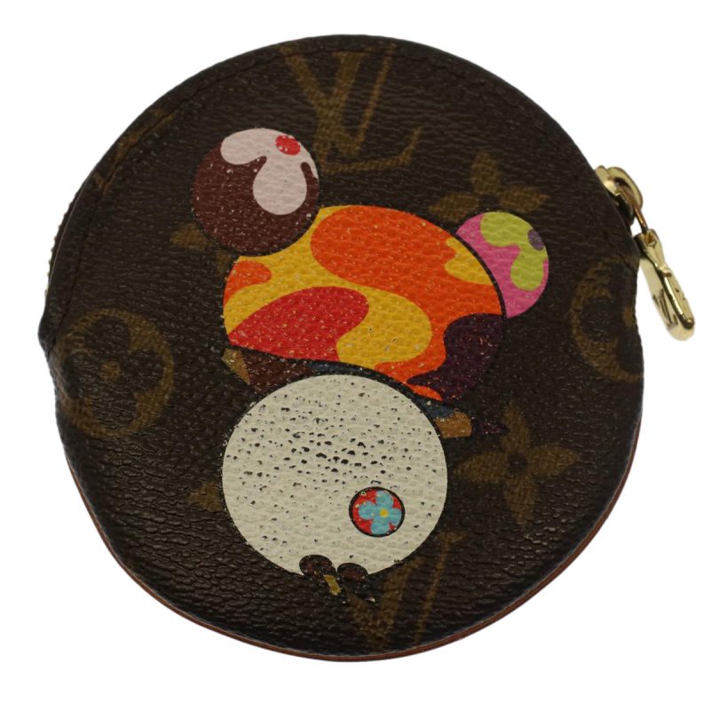 Louis Vuitton Porte Monnaie Rond  Canvas Wallet - Barde - Image 2