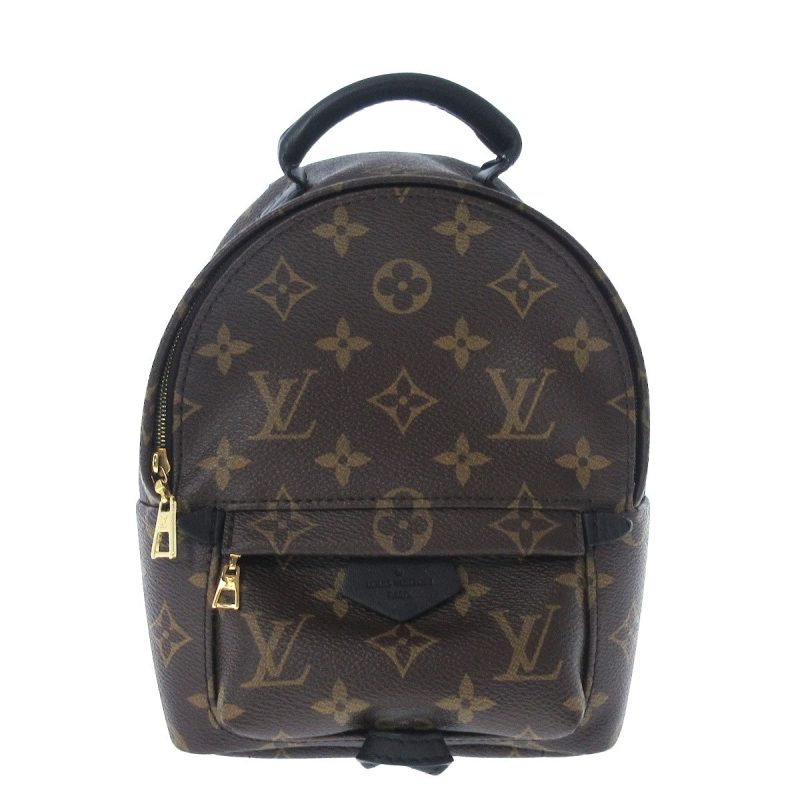 Louis Vuitton Palm Springs Mini  Canvas Backpack Bag - Barde