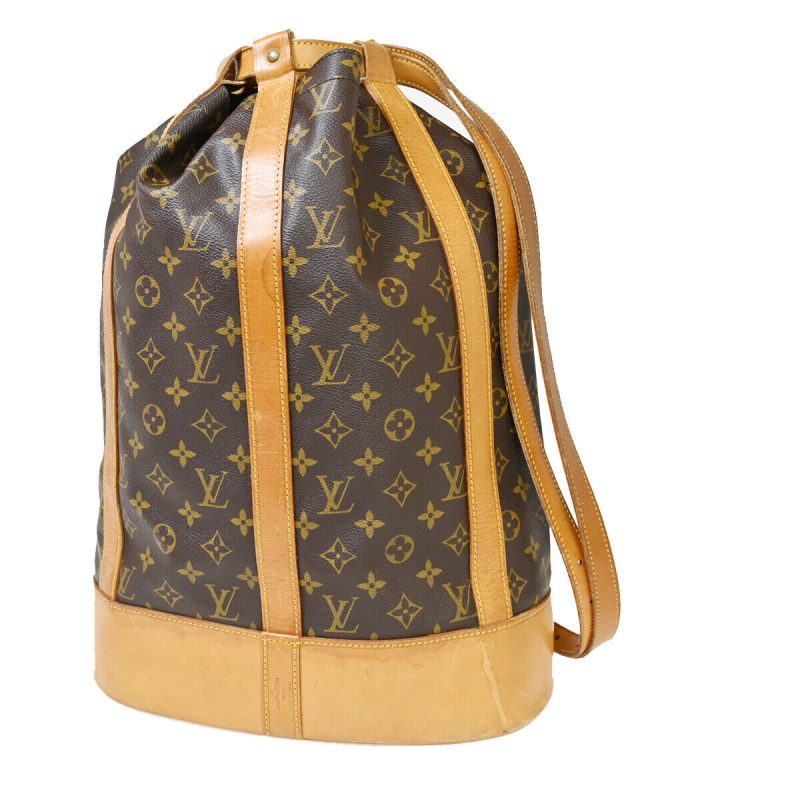 Louis Vuitton Randonnée  Canvas Backpack Bag - Barde