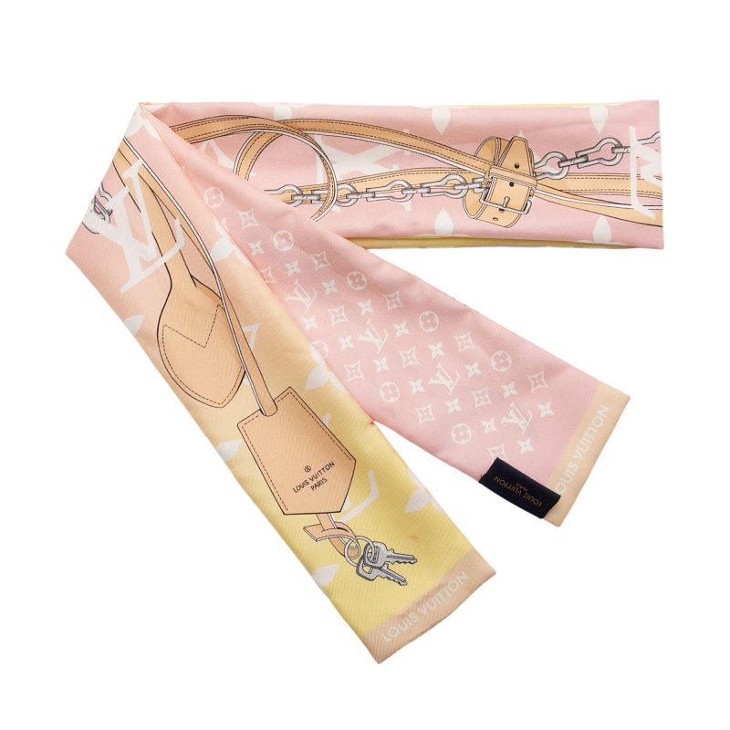 Louis Vuitton Silk By the Pool Bandeau Scarf - Barde