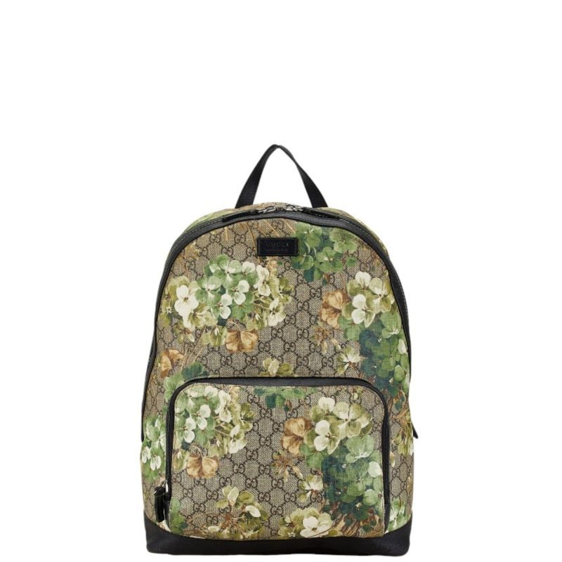 Gucci Gg Blooms   Gg Supreme Backpack (Pre-Owned) - Barde