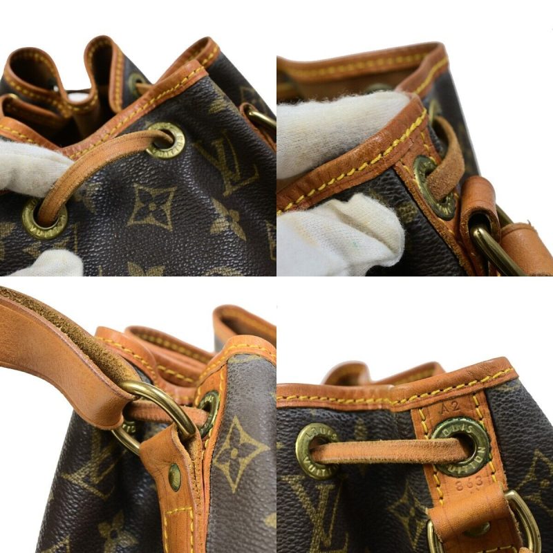 Louis Vuitton Petit Noé  Canvas Shoulder Bag - Barde - Image 6