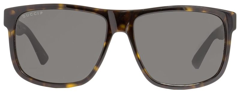 Gucci Men's  Sunglasses GG0010S 003 Havana/Brown 58mm - Barde - Image 2