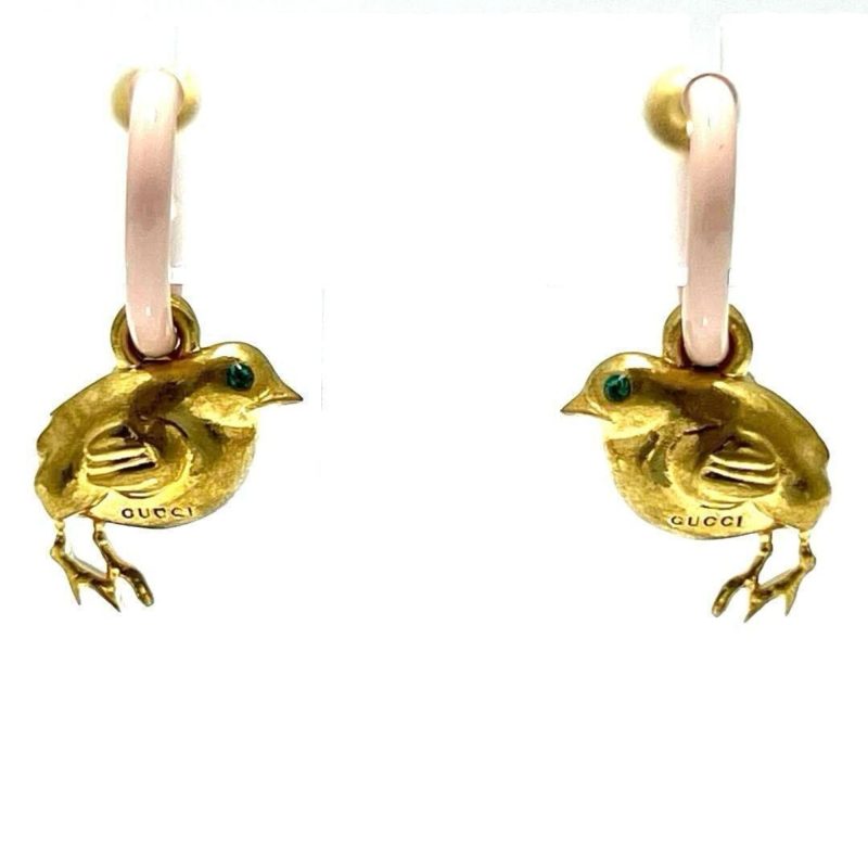 Gucci Metal Hoop Earrings (Pre-Owned) - Barde - Image 2