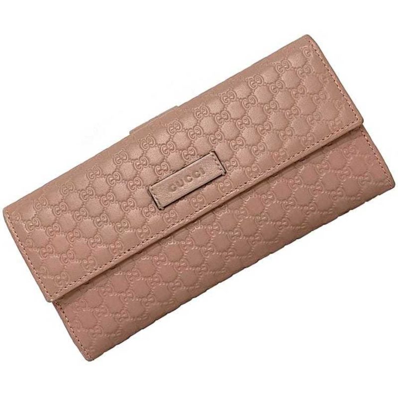 Gucci Microguccissima  Leather Long Wallet (Bi-Fold) (Pre-Owned) - Barde
