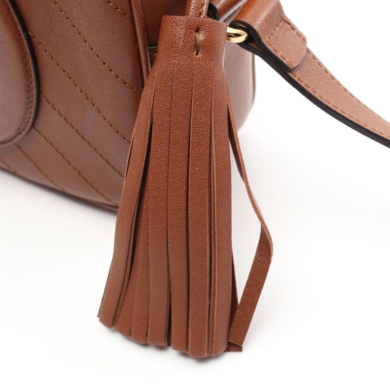 Gucci  Leather Shoulder Bag (Pre-Owned) - Barde - Image 6