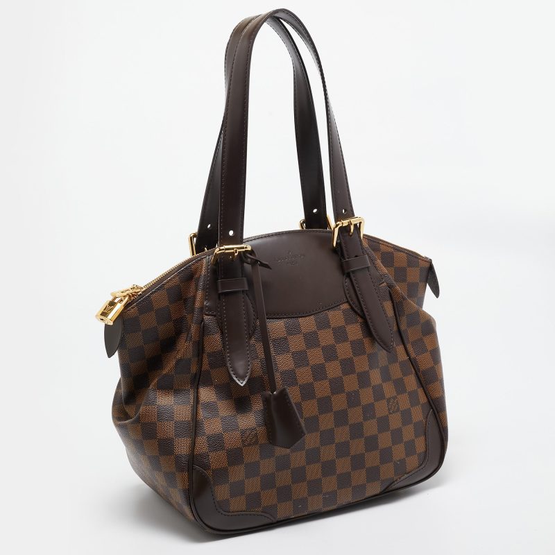 Louis Vuitton Damier Ebene Canvas Verona Mm Bag - Barde - Image 2