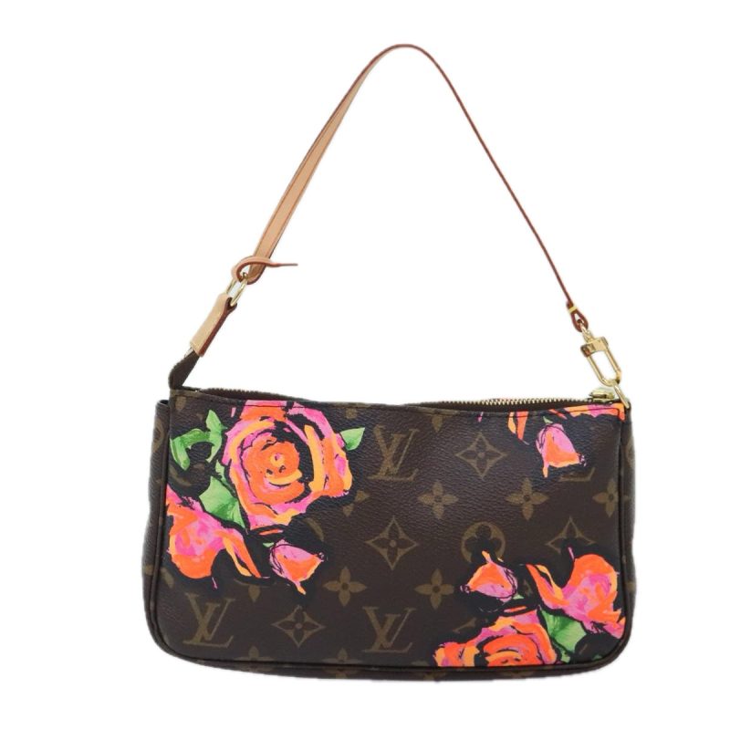 Louis Vuitton Pochette Accessoire  Canvas Clutch Bag - Barde - Image 2