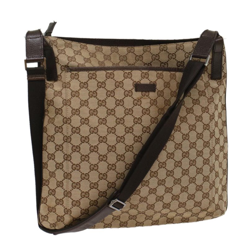 Gucci Gg Canvas  Canvas Shoulder Bag (Pre-Owned) - Barde