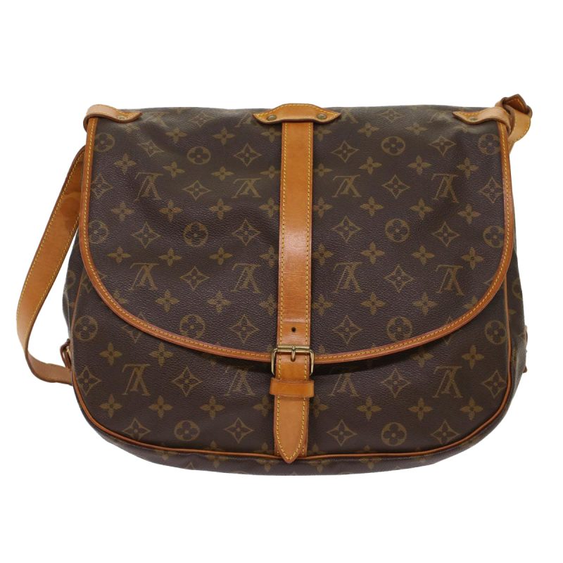 Louis Vuitton Saumur 35  Canvas Shoulder Bag - Barde - Image 2