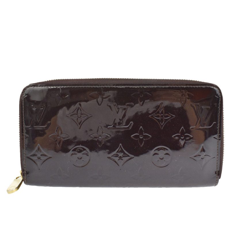 Louis Vuitton Portefeuille Zippy  Patent Leather Wallet - Barde