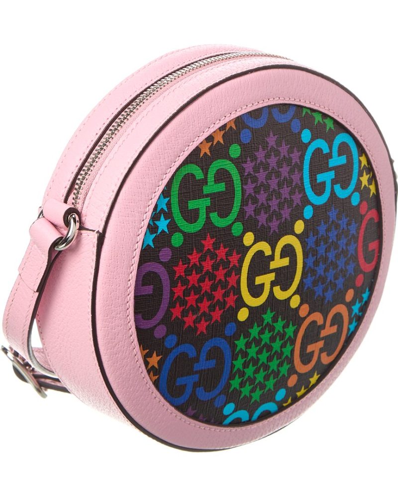Gucci GG GG Psychedelic Canvas & Leather Crossbody - Barde - Image 3