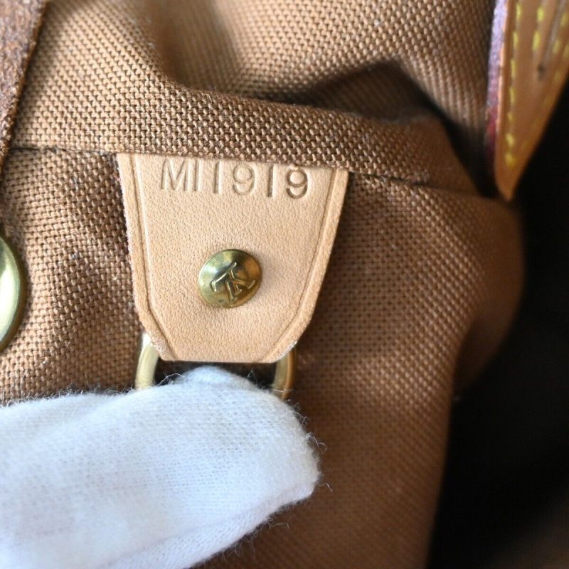Louis Vuitton Montsouris Gm  Canvas Backpack Bag - Barde - Image 6