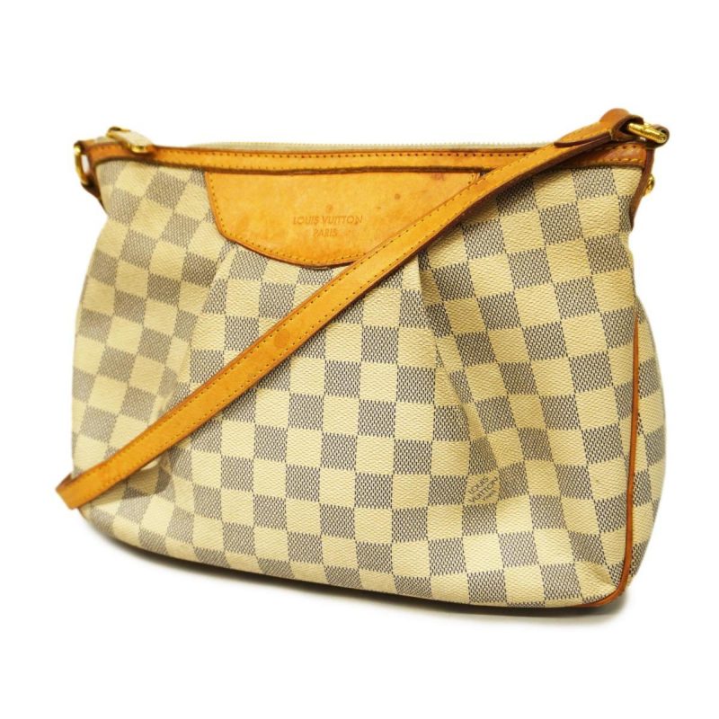 Louis Vuitton Siracusa  Canvas Shoulder Bag - Barde