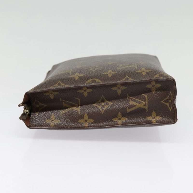 Louis Vuitton Poche Toilette  Canvas Clutch Bag - Barde - Image 4