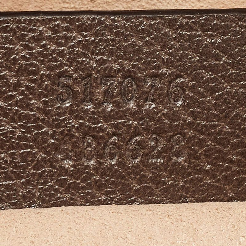 Gucci /brown Gg Supreme Canvas And Leather Ophidia Belt Bag - Barde - Image 6