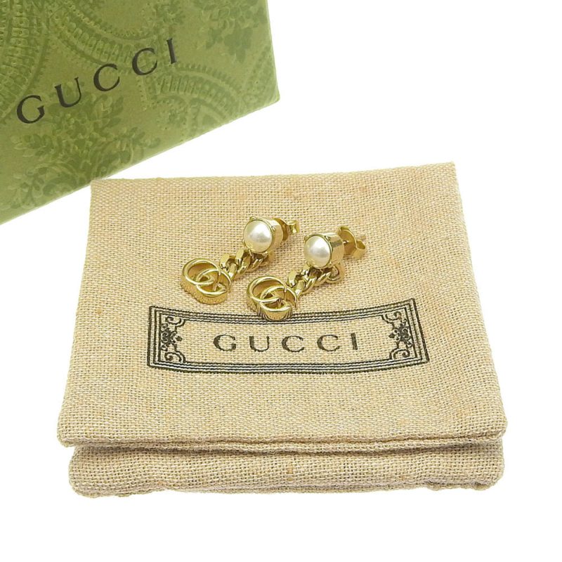 Gucci   Metal Stud Earrings (Pre-Owned) - Barde - Image 5
