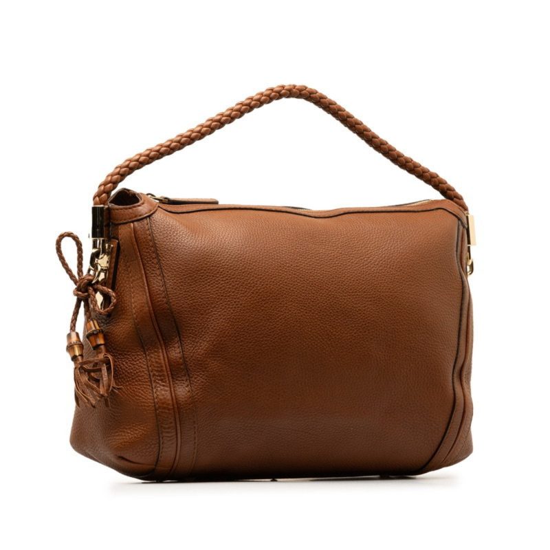 Gucci Bella  Leather Handbag () - Barde - Image 4