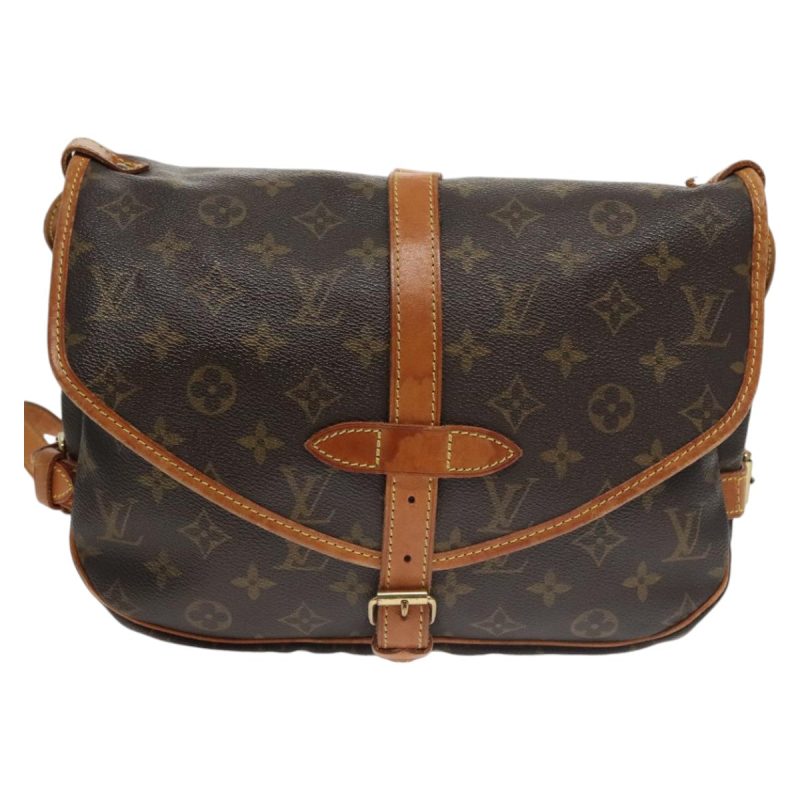 Louis Vuitton Saumur 30  Canvas Shoulder Bag - Barde