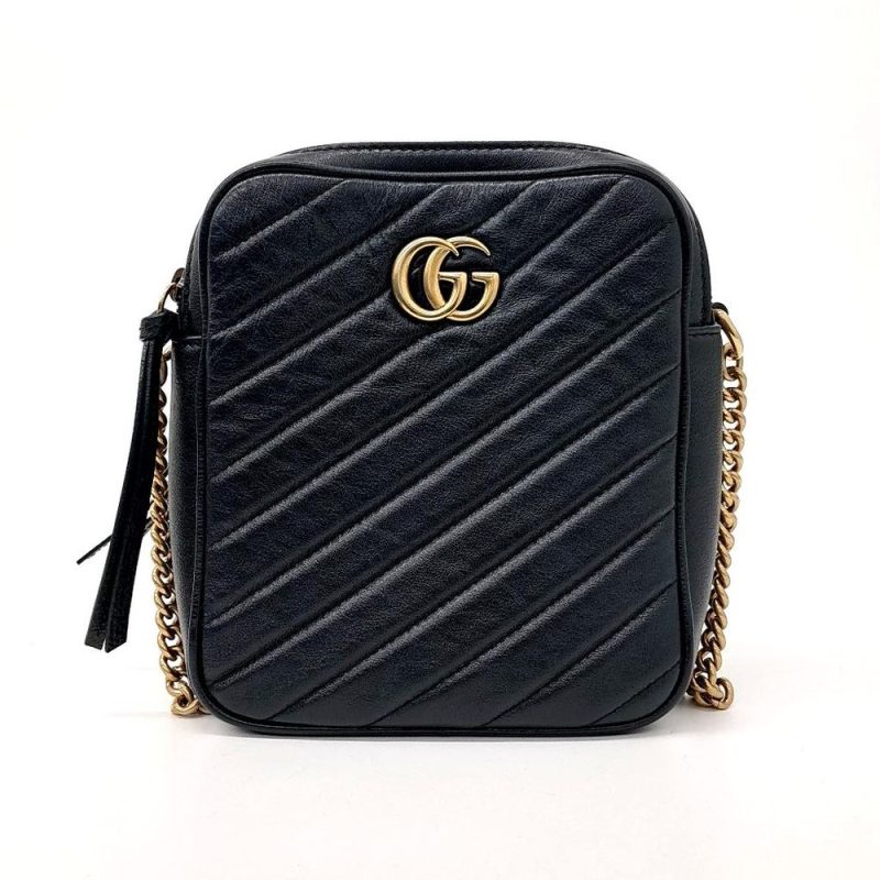 Gucci Marmont Chain Cross Bag - Barde