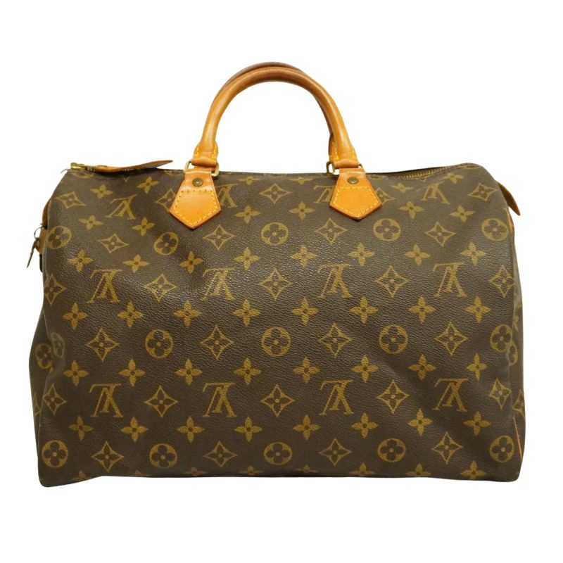 Louis Vuitton Speedy 35  Canvas Handbag - Barde