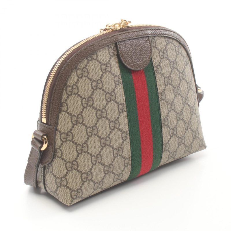Gucci    Pvc Coated Canvas Leather Shoulder Bag (Pre-Owned) - Barde - Image 3