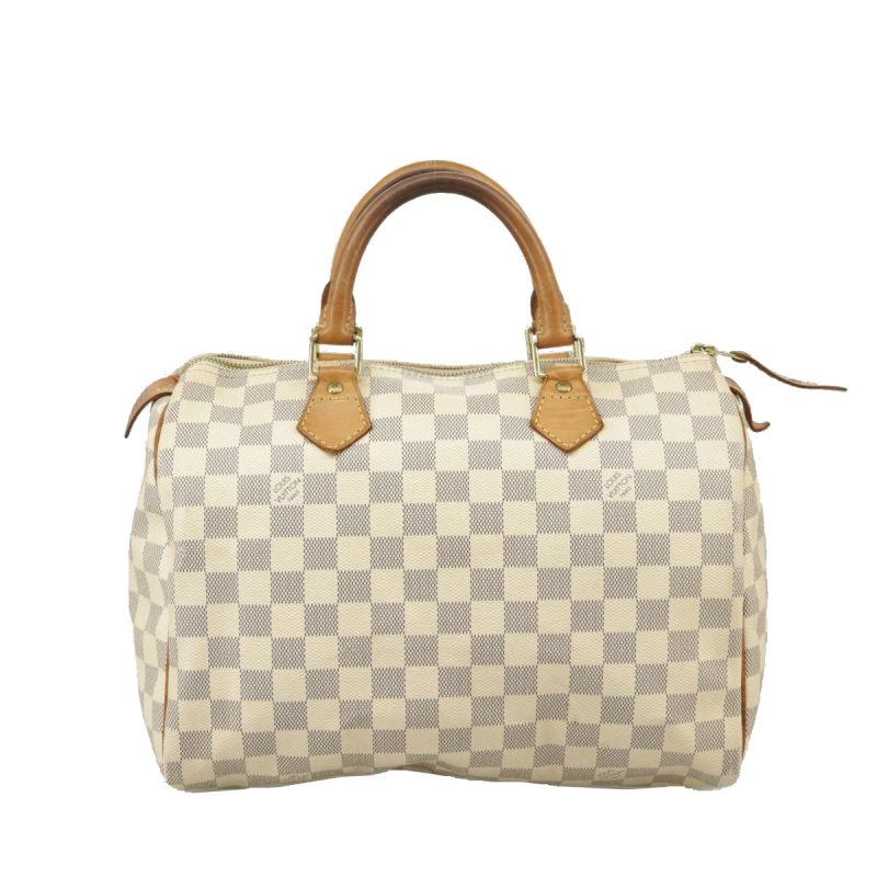 Louis Vuitton Speedy 30  Canvas Handbag - Barde