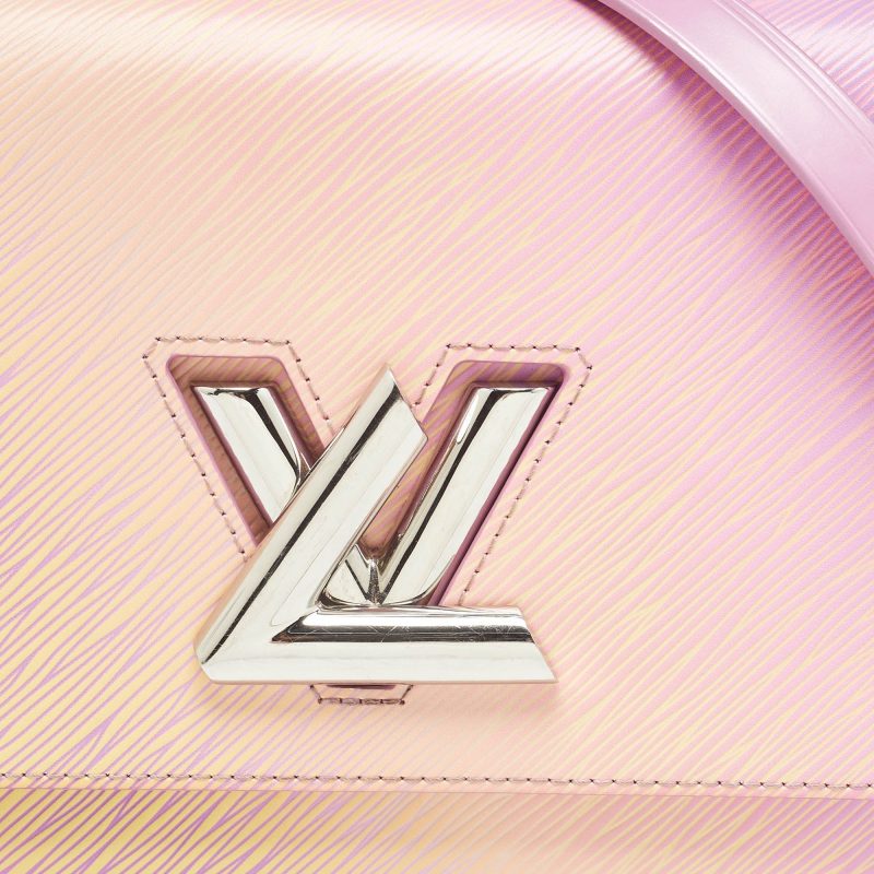 Louis Vuitton Orange/purple Gradient Epi Leather Twist Mm Bag - Barde - Image 4