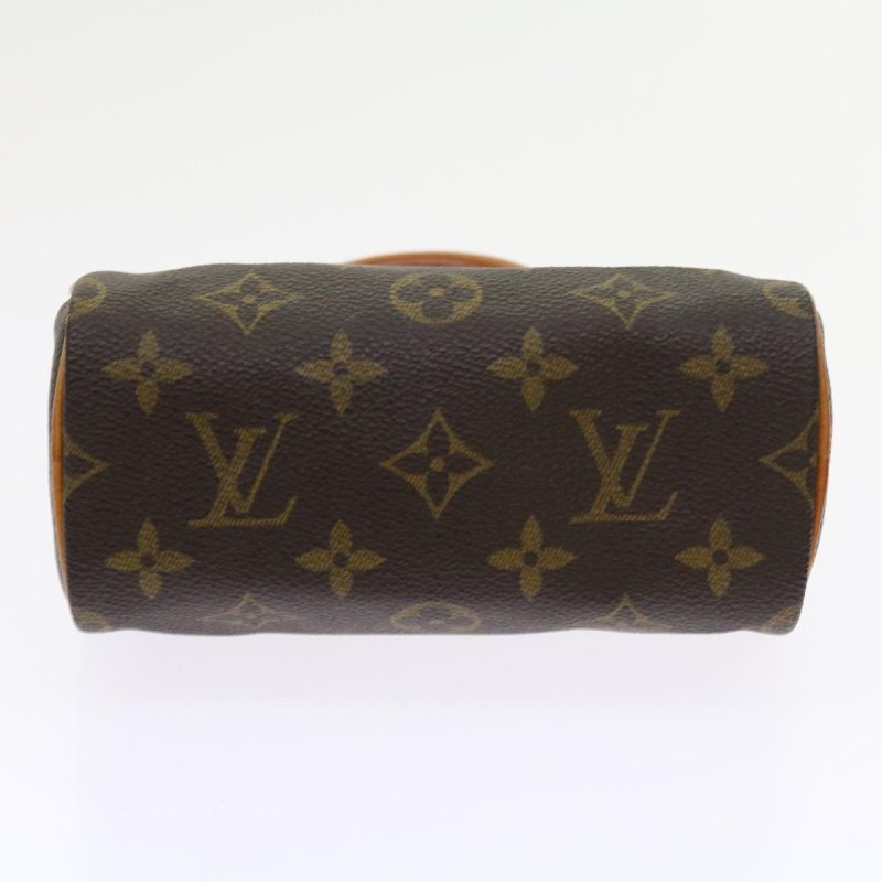 Louis Vuitton Nano Speedy  Canvas Handbag - Barde - Image 3