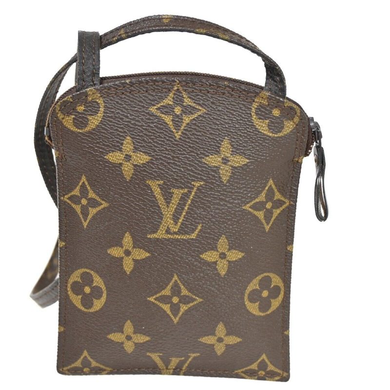 Louis Vuitton Pochette Secret  Canvas Clutch Bag - Barde