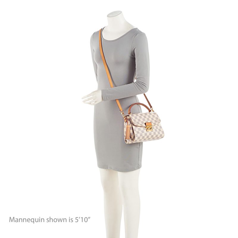 Louis Vuitton Damier Azur Croisette Shoulder Bag - Barde - Image 5