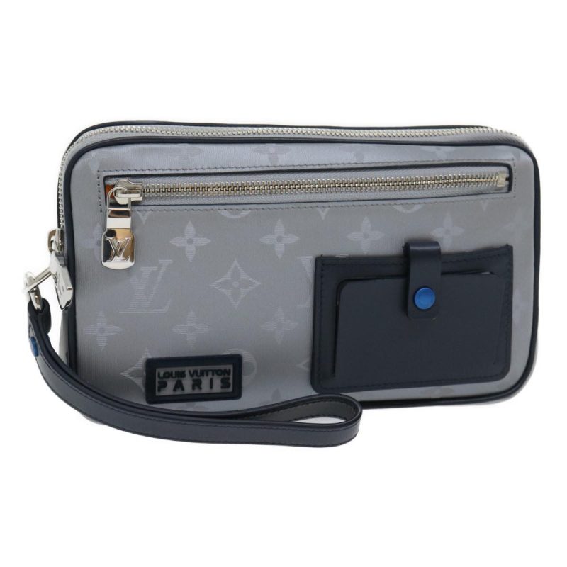 Louis Vuitton Satellite  Canvas Clutch Bag - Barde