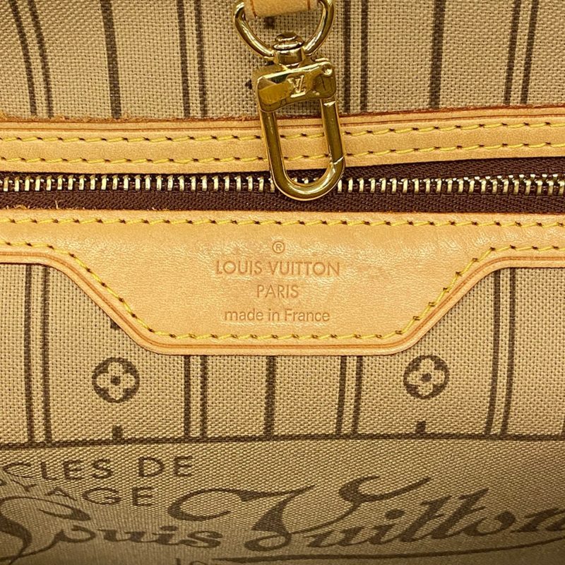 Louis Vuitton Neverfull Mm  Canvas Tote Bag - Barde - Image 6