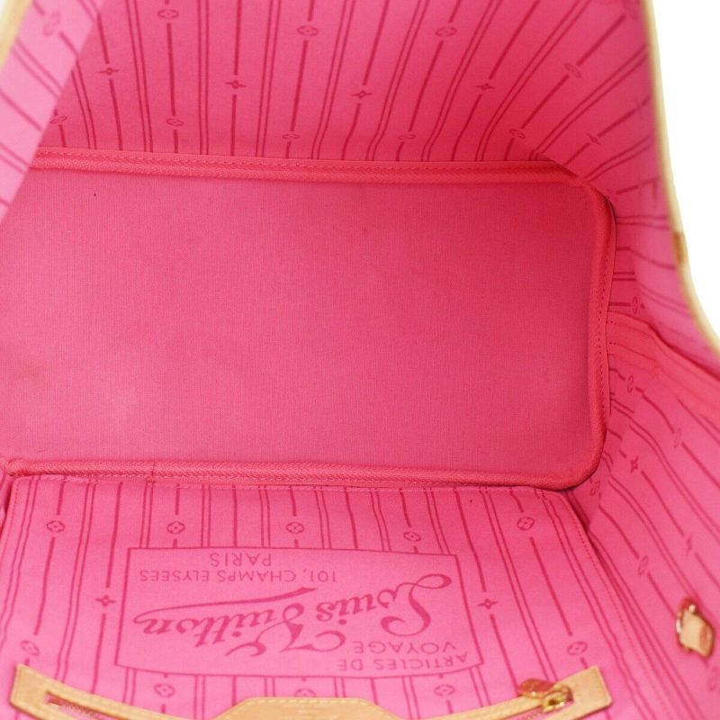 Louis Vuitton Neverfull Mm  Canvas Shoulder Bag - Barde - Image 5