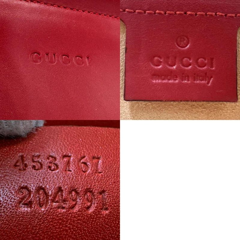 Gucci  Leather Handbag Shoulder Bag (Pre-Owned) - Barde - Image 5