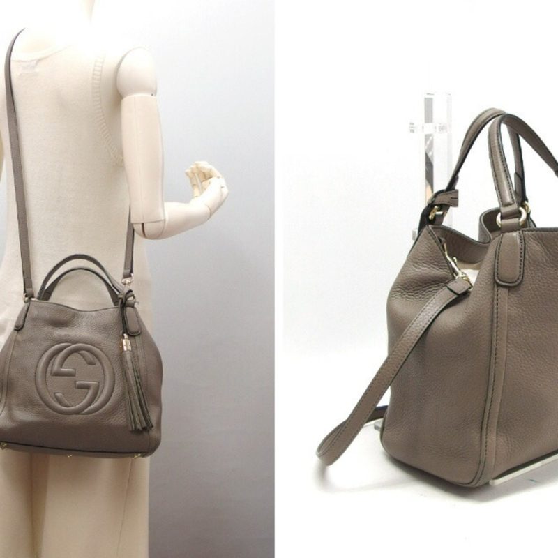 Gucci Soho  Leather Tote Bag () - Barde - Image 5