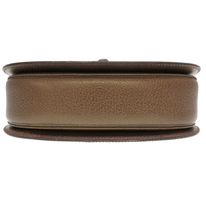Gucci  Bamboo Leather Handbag Shoulder Bag (Pre-Owned) - Barde - Image 3