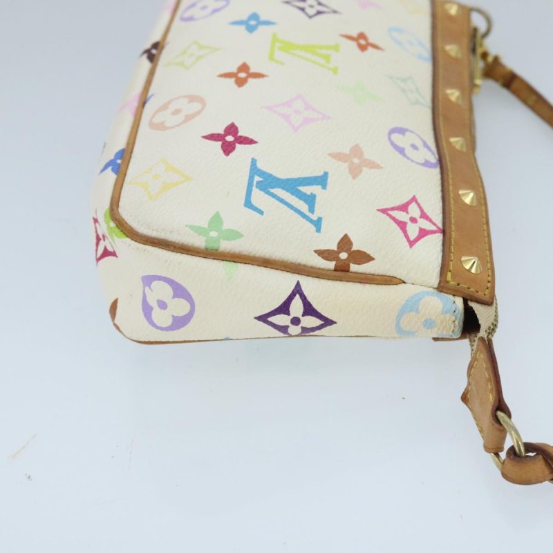 Louis Vuitton Pochette Accessoire  Canvas Clutch Bag - Barde - Image 4