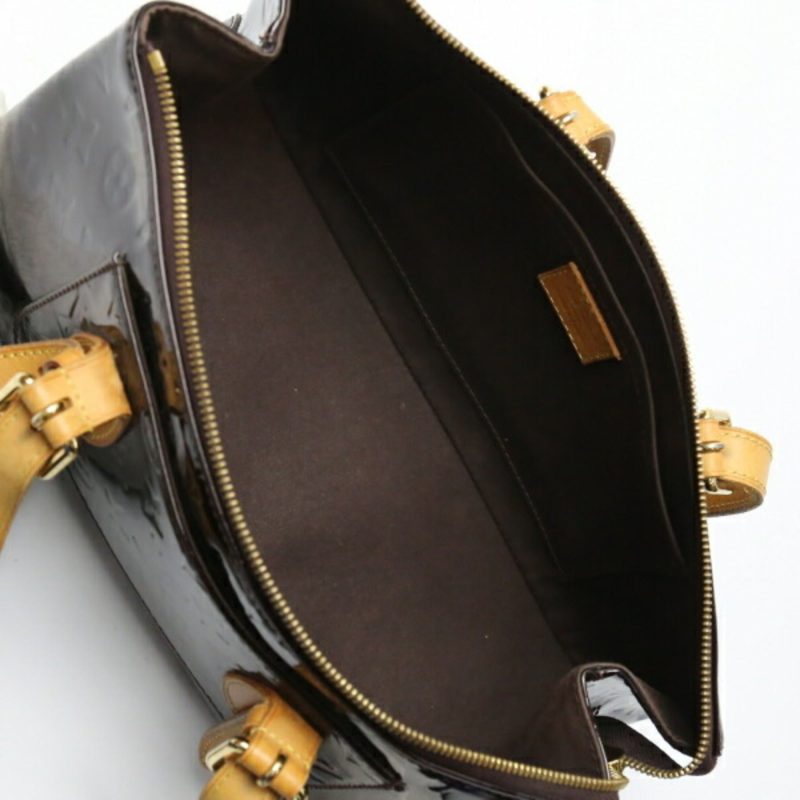 Louis Vuitton Rosewood  Patent Leather Shoulder Bag - Barde - Image 5