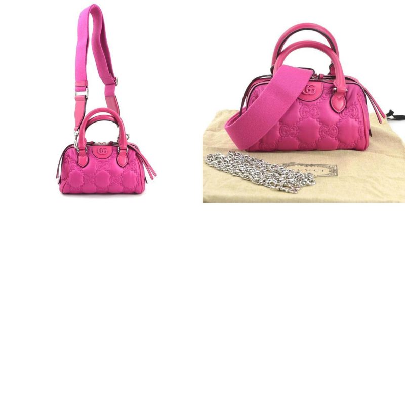 Gucci Leather Handbag Shoulder Bag (Pre-Owned) - Barde - Image 5