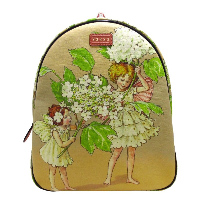 Gucci Children's  Canvas Backpack Bag () - Barde