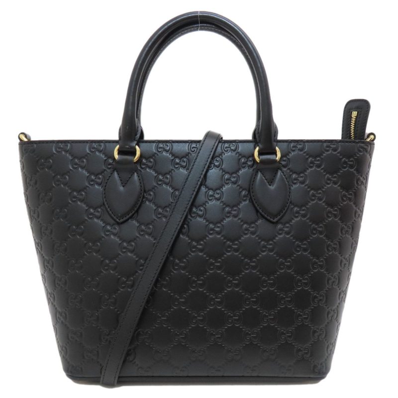 Gucci Shima Line  Leather Tote Bag () - Barde