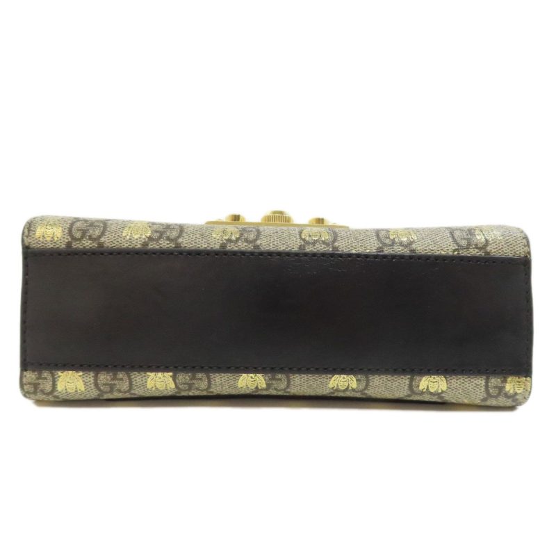 Gucci Padlock   Leather Shoulder Bag (Pre-Owned) - Barde - Image 4