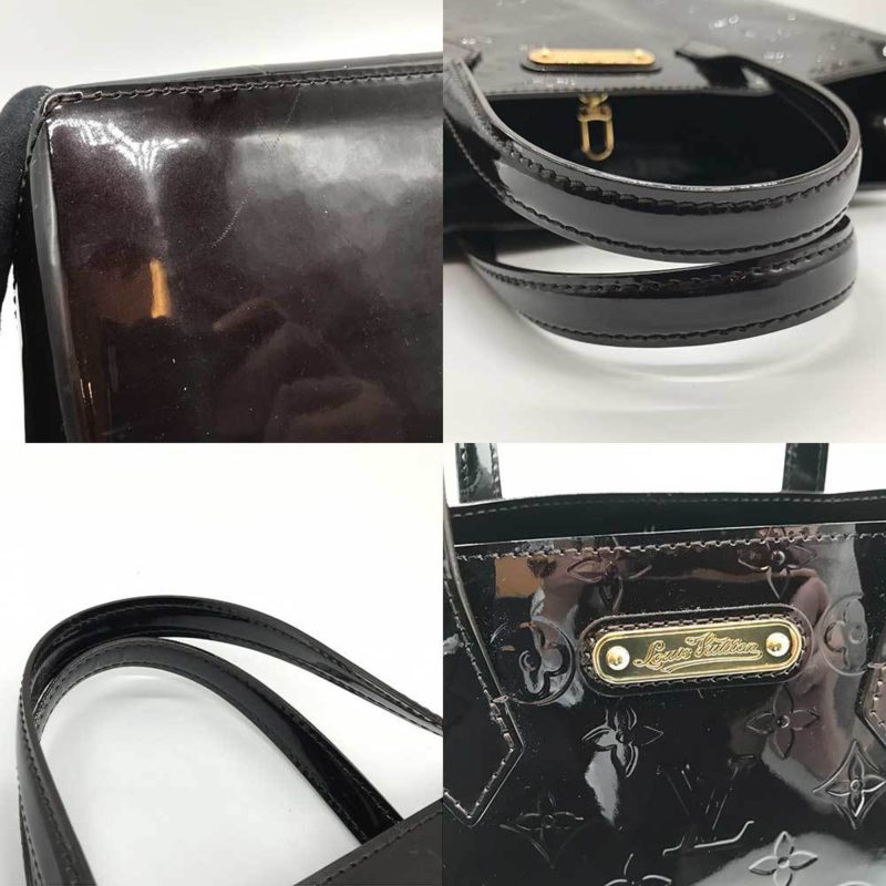 Louis Vuitton Wilshire  Patent Leather Tote Bag - Barde - Image 4
